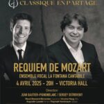 Affiche du concert Requiem de Mozart