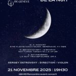 Affiche du concert Mystère de la nuit