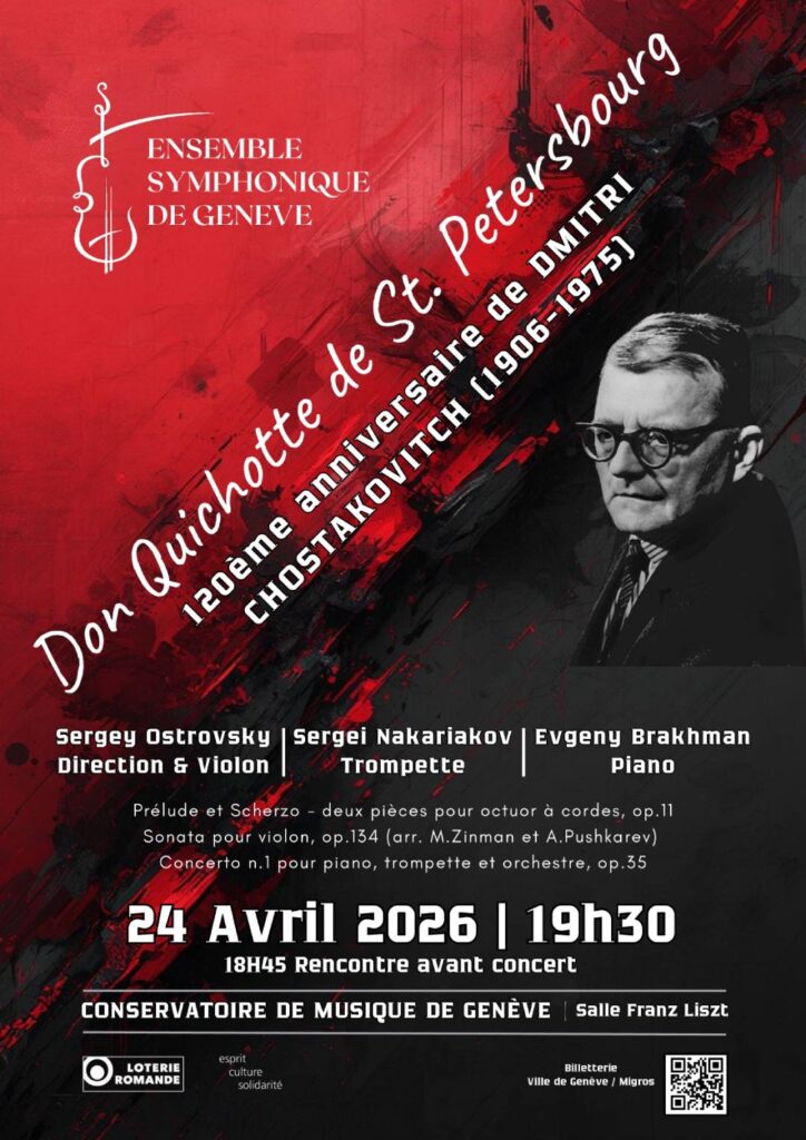 Affiche du concert Don Quichotte de Saint-Pétersbourg